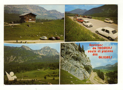 Cpm N° E.911 Environs De THORENS Route Et Plateau Des Glières - Thorens-Glières