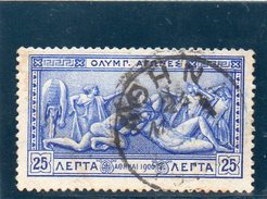 GRECE 1906 O - Usati