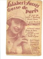 Mistinguett - Editons Francis Salabert - Copyright 1924 - Vocals