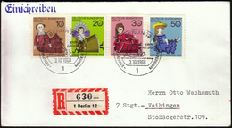 Germany Berlin 1968 / Dolls / Wohlfahrtsmarken / Welfare Stamp - Poupées