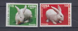 2011.3 CUBA 2011 MNH CHINA YEAR. RABBIT. AÑO DEL CONEJO - Nuovi