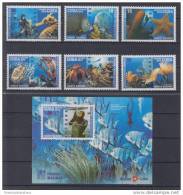 2010.61 CUBA 2010 MNH. FONDOS MARINOS. SERIE + 1 HOJA.SEA FAUNA. AQUARIUM. SEA FAUNA. FISH. - Ongebruikt