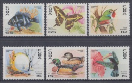 1996.13- * CUBA 1996. MNH. FAUNA. PECES. PAJAROS. AVES. PATOS. FISH. BUTTERFLIES. MARIPOSAS. DUCK. - Ongebruikt