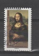 FRANCE / 2008 / Y&T N° 4135 Ou AA 153 : "Chefs-d'oeuvre" (Joconde - Léonard De Vinci) - Usuel Du 27/10/2008 - Adhesive Stamps