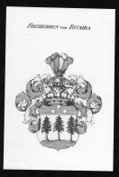 Freiherren Von Rivaira - Rivaira Wappen Adel Coat Of Arms Heraldry Heraldik Kupferstich - Prints & Engravings