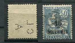 Alexandrie  Ob N° 62 - Perforé - Unused Stamps