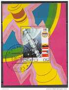 C315 Cuba 1979 Cosmonaut's Day Cosmonauta Satellite Spazio Space Sheet Perf. - Zuid-Amerika