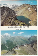 Blick Vom ROTKOGL 2948 M Auf Den Schwarzsee ; Innere Schwarze Schneide & ROTKOGLJOCHHÜTTE 2650 M & Bergkirchlein - Tirol - Oetz