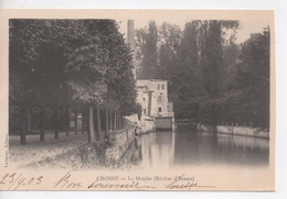 Cpa.91.Crosne.1903.Le Moulin. - Crosnes (Crosne)