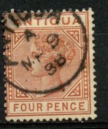 Antigua 1886 4p Victoria Issue #16 - 1858-1960 Colonia Britannica