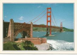 V851 Usa - San Francisco - Il Golden Gate - Cartolina Con Legenda Descrittiva / Non Viaggiata - Amerika