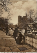 CPSM Bouquiniste De Paris (notre Dame) - Street Merchants