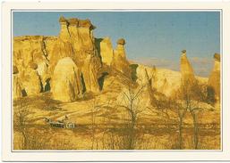 V857 Turchia - Cappadocia - I Camini Delle Fate - Cartolina Con Legenda Descrittiva - Asie