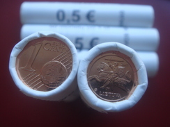 Neu Lithuania Litauen Lietuva  1 Euro Cent 2017  Münzen 1 Roll  UNC  50 COINS - Lithuania