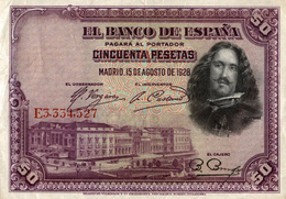 EL BANCO DE ESPANA  CINCUENTA PESETAS - Andere & Zonder Classificatie