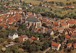 12-VILLENEUVE-D'AVEYRON- VUE GENERALE AERIENNE - Autres & Non Classés