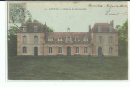 76 AUFFRAY Château De Brennetait  , Oblitération Ambulant De Dieppe A Rouen 1905 - Auffay