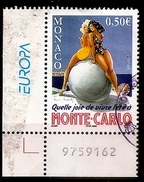 Monaco  Europa CEPT  2004 HOLYDAYS   USED  (LOT - 2- 159) - Used Stamps