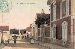 VILENOY RUE DE LAGNY (CARTE COLORISEE) - Villenoy