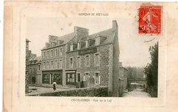 CHATELAUDREN PONT SUR LE LEFF "HOTEL DU COMMERCE" EDITION DE LUXE - Châtelaudren