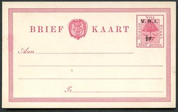 ORANGE RIVER COLONY Overprinted Postal Card #26 Mint Vf 1900 - Oranje-Freistaat (1868-1909)