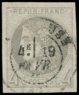 41Be  4c. Gris Clair, R II, Oblitéré Càd, TB - Other & Unclassified