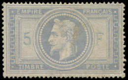 33    5f. Violet-gris, B/TB. C - Other & Unclassified