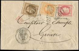 30, 31 Et 32, 30c., 40c. Et 80c. Obl. GC 110 S. LAC, Càd T17 ANNECY 20/10/68, Arr. GENEVE, TB - Other & Unclassified