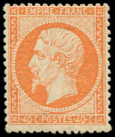 23   40c. Orange, Un Grain Dans La Gomme, Frais Et TB - Other & Unclassified