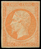 16   40c. Orange, TB - Autres & Non Classés