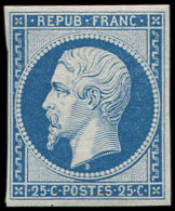 R10c 25c. Bleu, REIMPRESSION, Fraîcheur Postale, TTB - Sonstige & Ohne Zuordnung