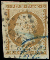 9    10c. Bistre Jaune, Obl. PC 2733 Et Cachet Bleu, TB - Other & Unclassified