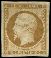 9    10c. Bistre Jaune, Timbre RR, Neuf, TB - Other & Unclassified