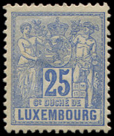 LUXEMBOURG 54 : 25c. Outremer, TB - Other & Unclassified