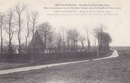 CPA Crécy La Bataille, Chapelle Des Trois Cents Corps (pk34330) - Crecy En Ponthieu