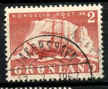 Greenland 1950 2k Polar Ship Gustav Holm Issue #37 - Oblitérés