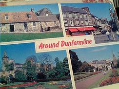 SCOTLAND - Dunfermline Multi View VB1995 STAMP Time Travel  GC13722 - Fife