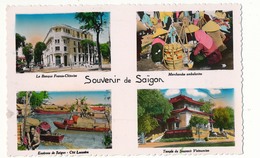 CPSM - INDOCHINE - Souvenir De Saigon - Vues Multiples - Vietnam