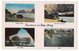 CPSM - INDOCHINE - Souvenir De La Baie D'Along - Vues Multiples - Viêt-Nam