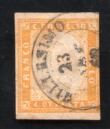 Italy Sardinia Sassone # 17D Used - Sardaigne