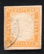 Italy Sardinia Sassone # 17Ac Used - Sardaigne