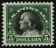 N°223 5d Vert, Franklin - TB - Other & Unclassified