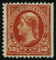 N°106 50c Rouge-oranfe, Sans Filigrane - TB - Other & Unclassified