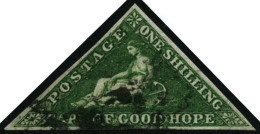 N°6a 1s Vert-jaune - TB - Cape Of Good Hope (1853-1904)
