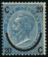 N°22b 20c Sur 15c Bleu Pâle, Type I - TB - Unclassified