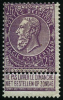N°67 2F Violet S/blanc - TB - Other & Unclassified