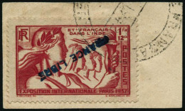 N°154 1Fa 12ca Rouge, Surcharge Renversée ,signé Roumet - TB - Other & Unclassified