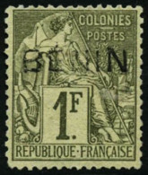 N°13 1F Vert-olive, Quasi SC - TB - Other & Unclassified