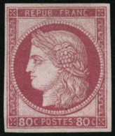 N°21 50c Rose, Signé Calves - TB - Other & Unclassified