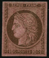 N°18 10c Brun S/rose - TB - Other & Unclassified